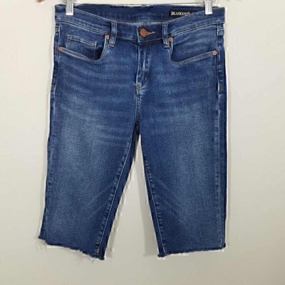 Blank NYC Stretch Bermuda Jean Shorts Size 27